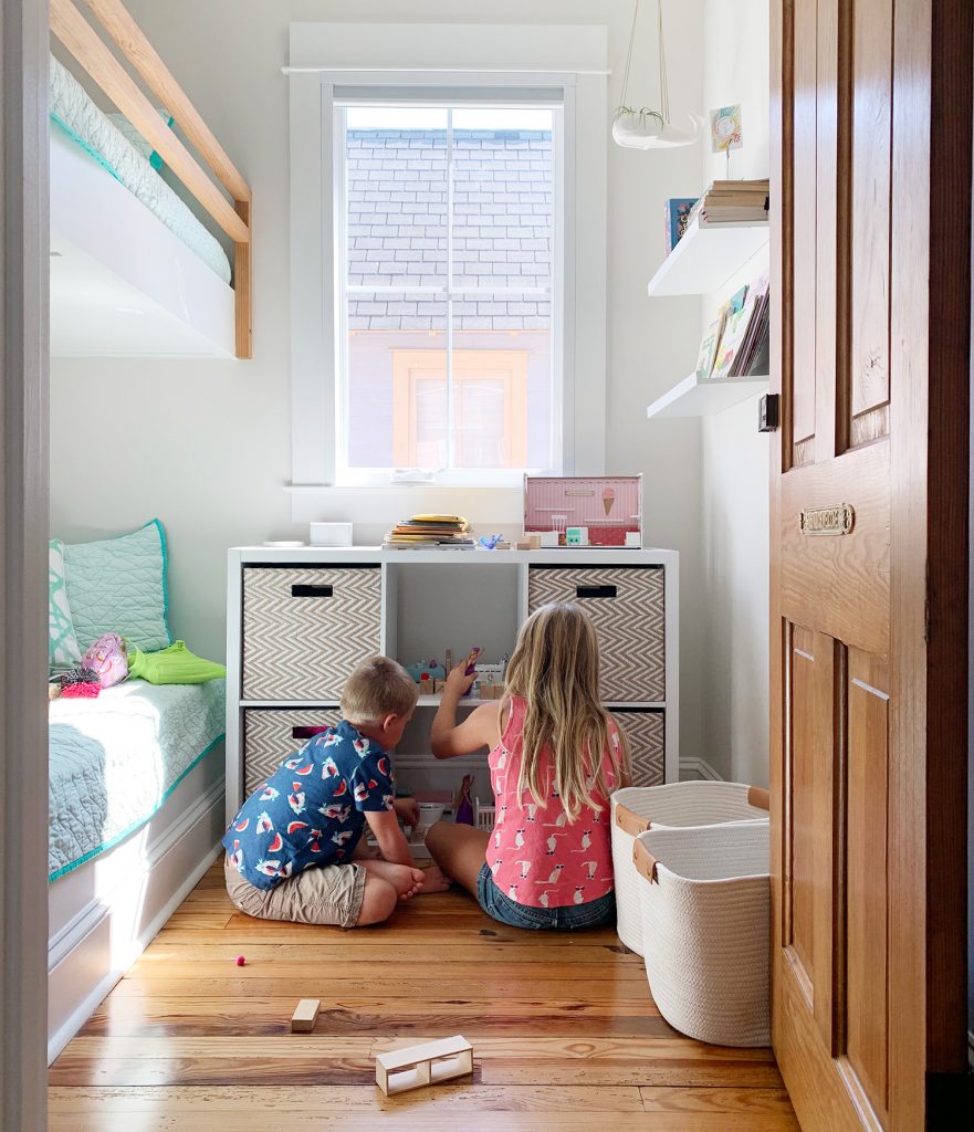 Beach House Updates Bunk Room Kids Playing