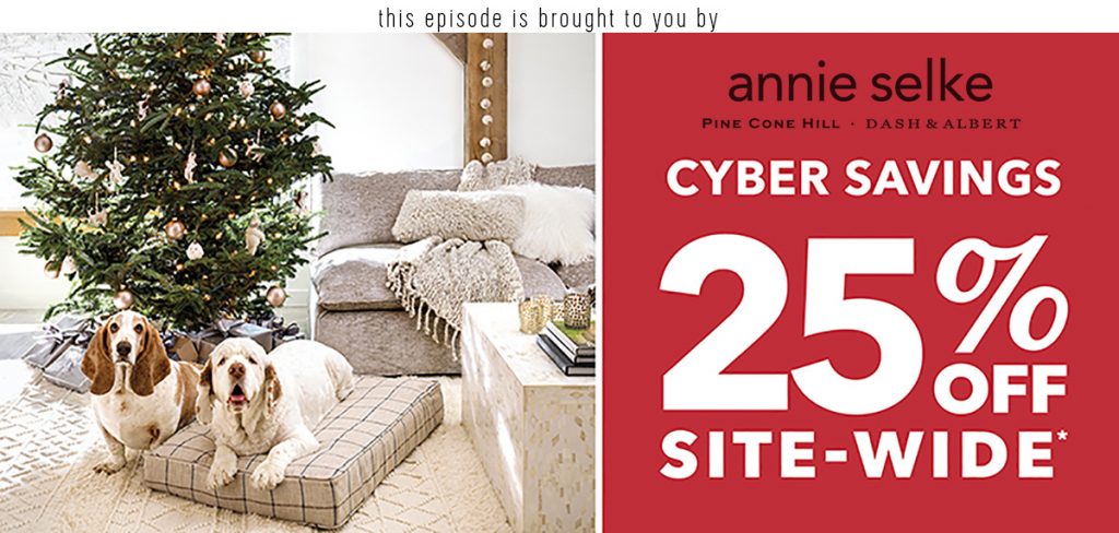 Brought To You By Annie Selke Cyber Sale