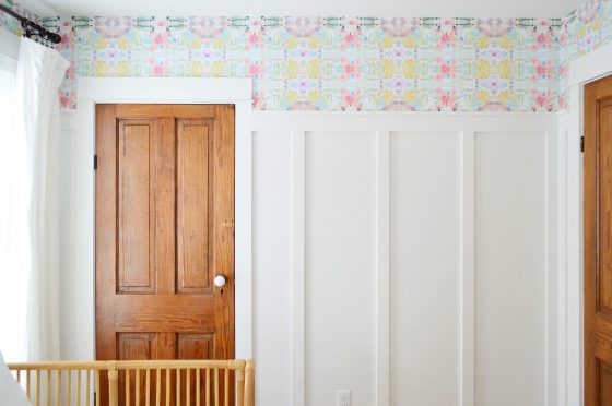 How To Hang Peel & Stick Wallpaper | Young House Love