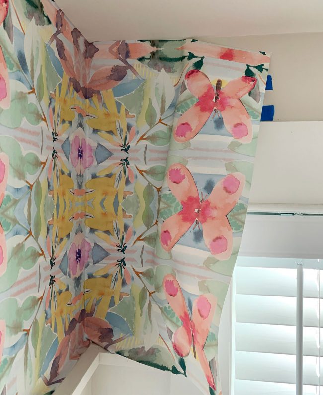 How To Hang Peel & Stick Wallpaper Young House Love