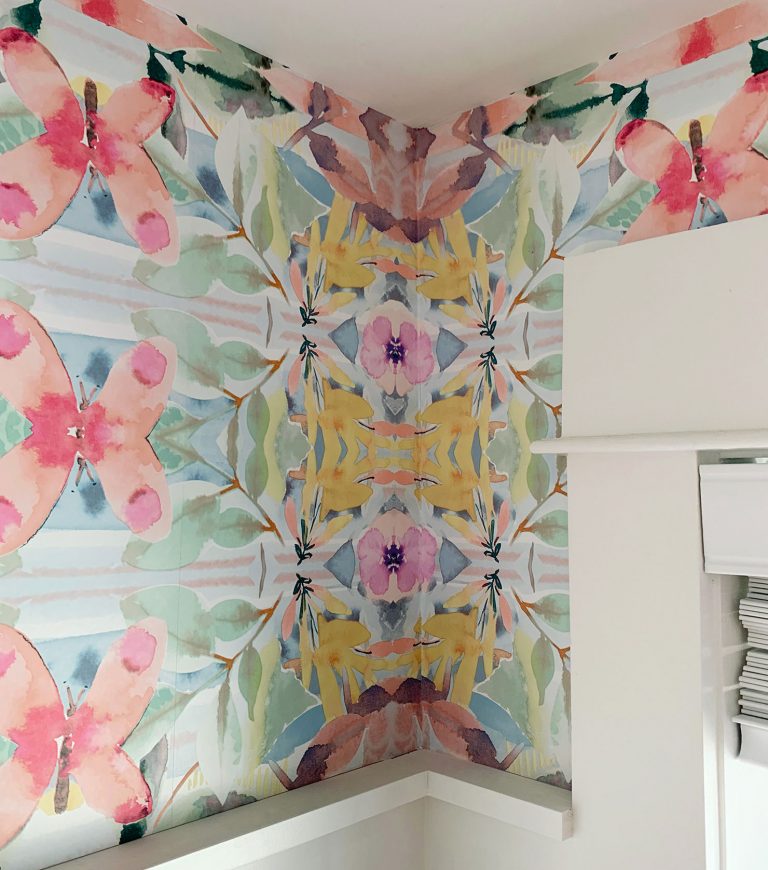 How To Hang Peel & Stick Wallpaper | Young House Love