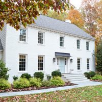 Painting Our Brick House White!