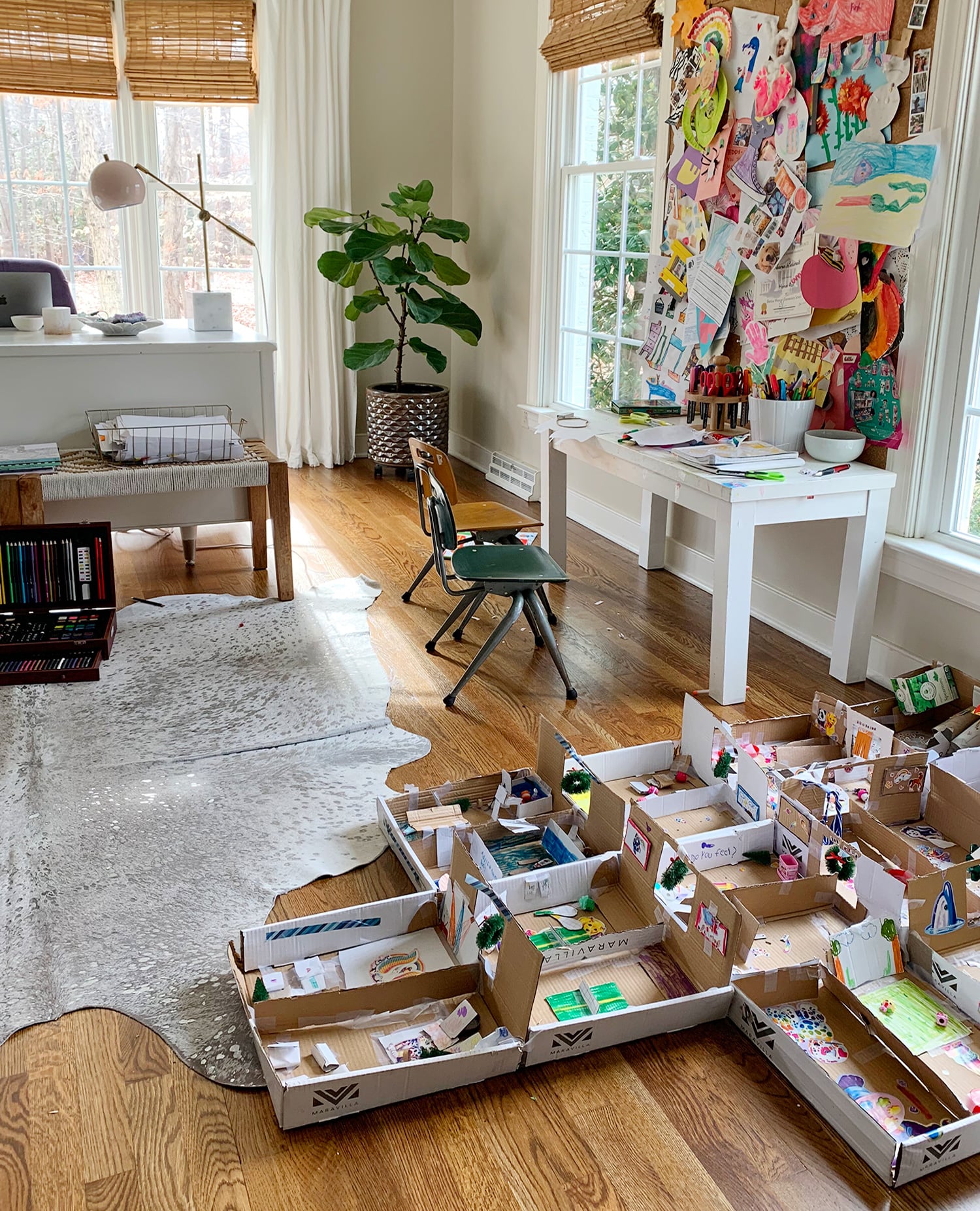 Making An Arts & Crafts Room For Our Kids | Young House Love