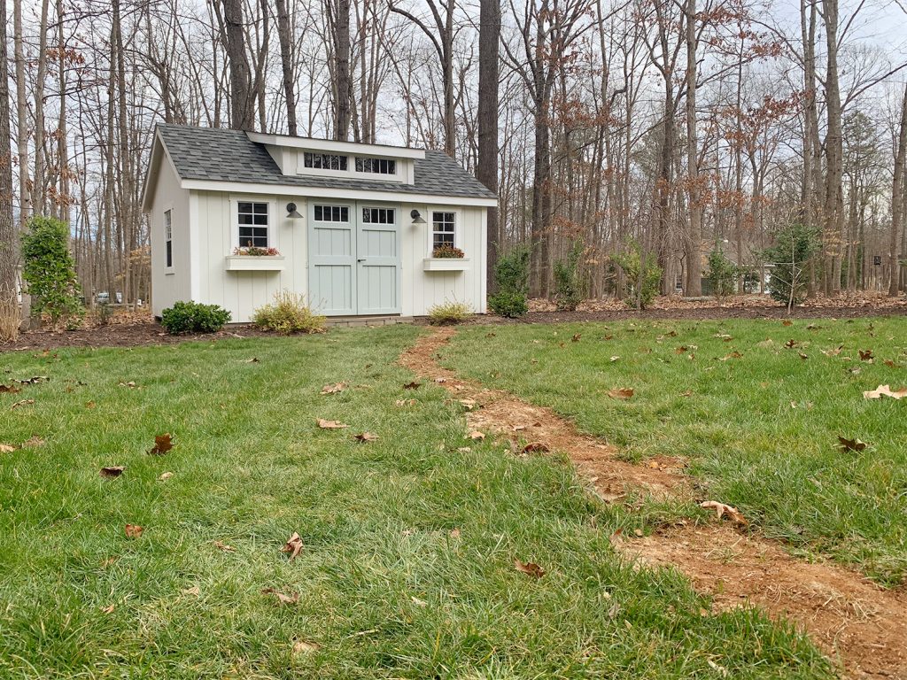 Ep165 Shed With Dirt Trench