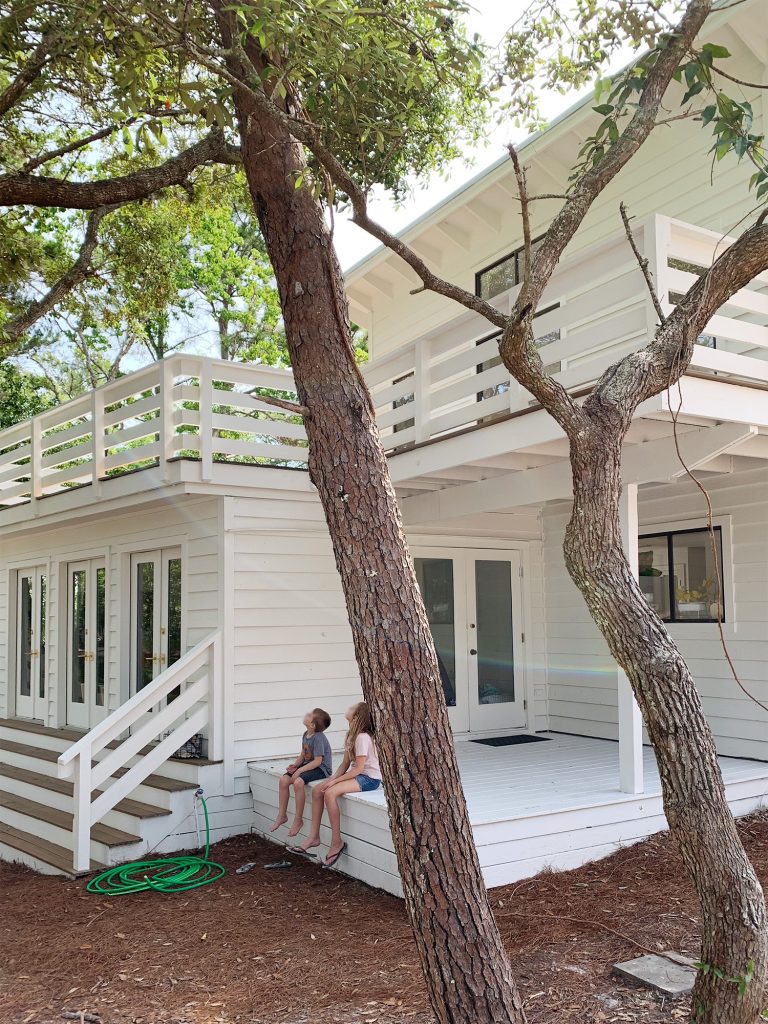 Florida House Exterior After May Kids On Bedroom Porch 768x1024
