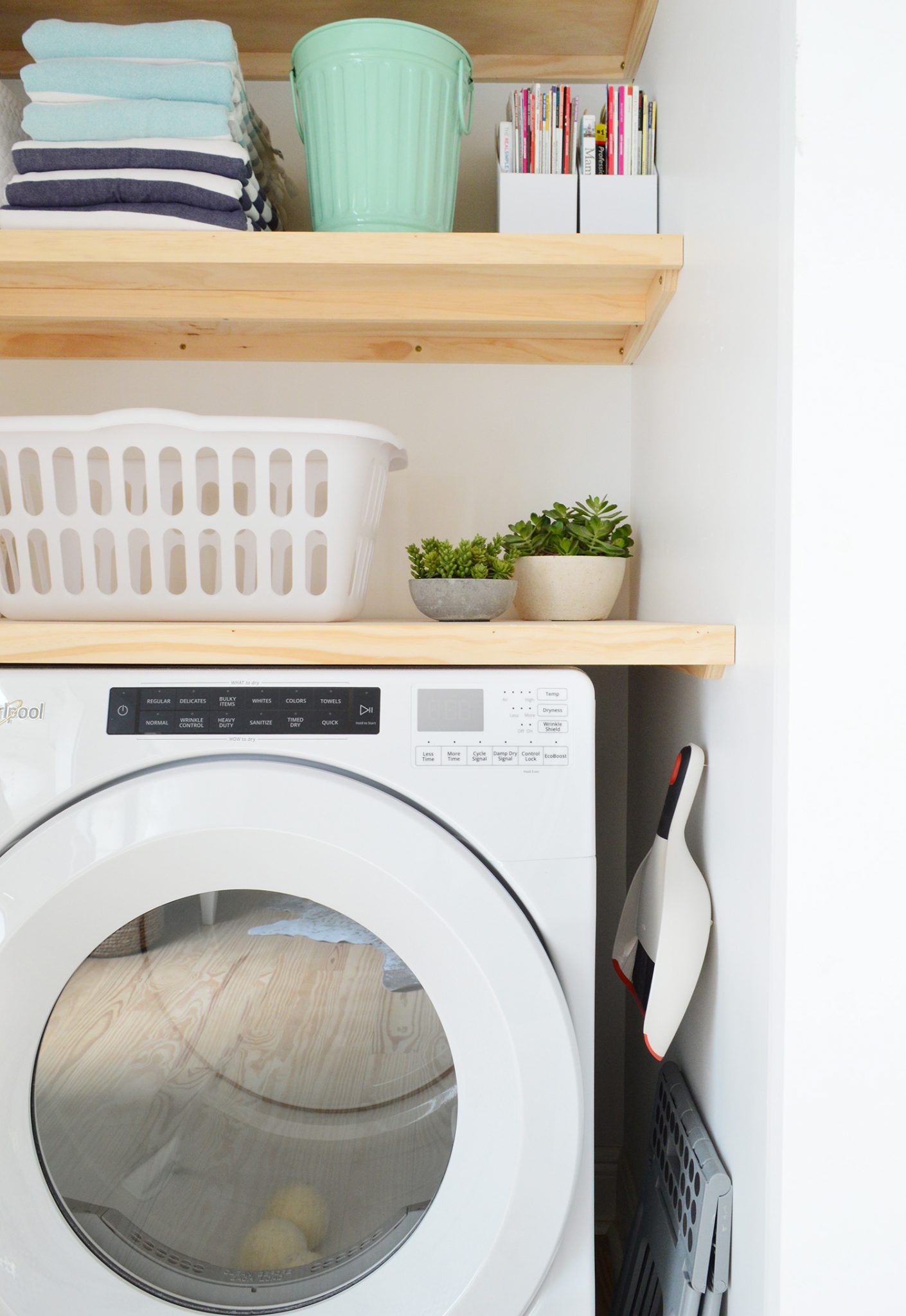 How To Build Easy Laundry Shelves Young House Love