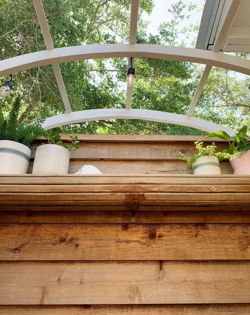 Outdoor Shower View From Chest