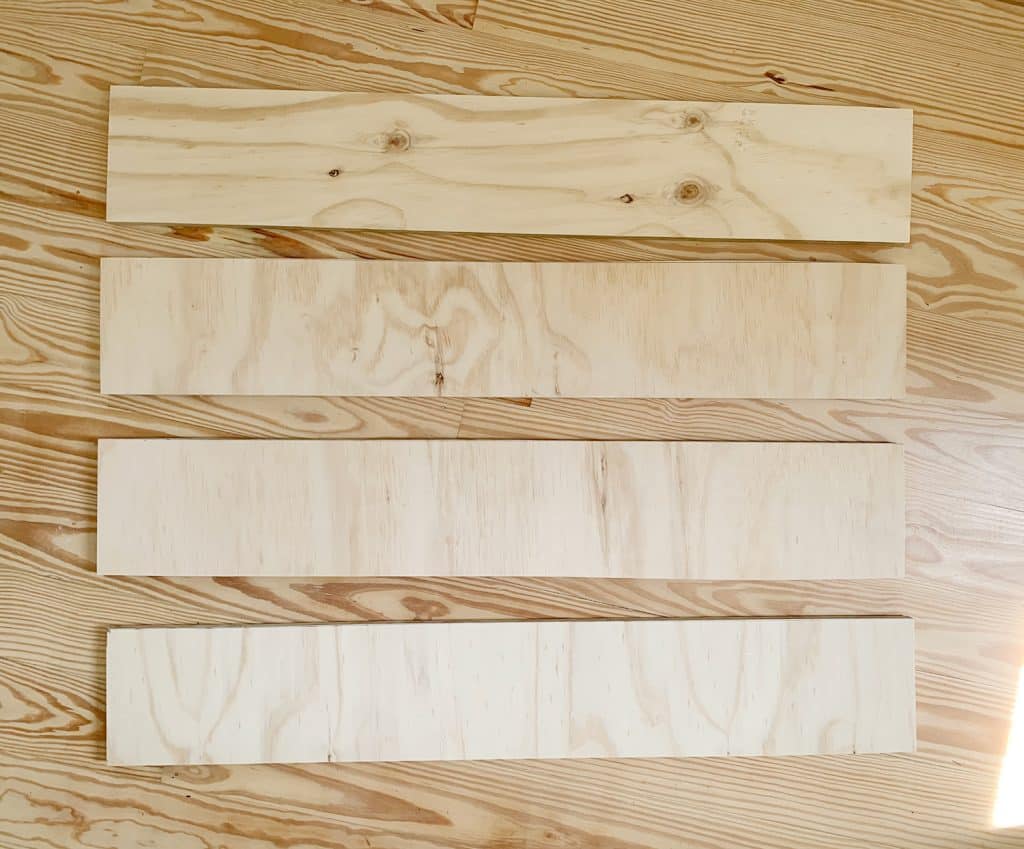DIY Channel Tufted Headboard Wood Pieces 1024x849