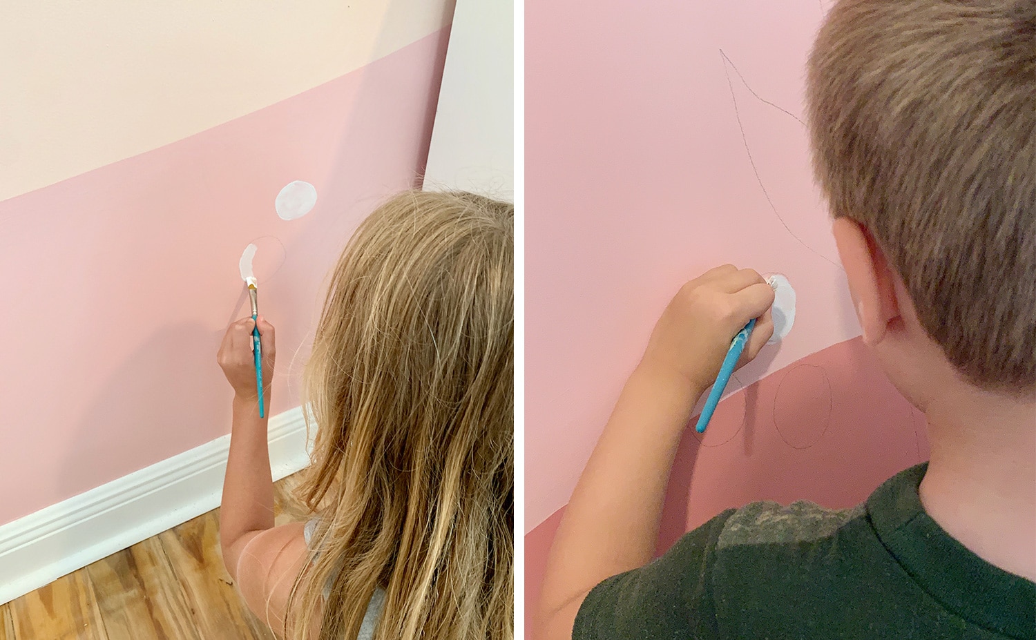 Painting A DIY Wall Mural | Young House Love
