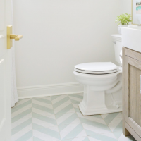 A Before & After Look At Our (Only!) Bathroom