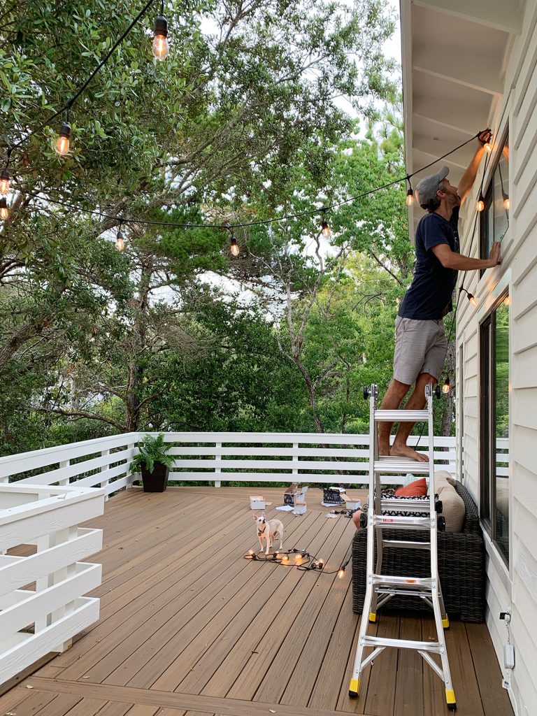 Florida Deck John Hanging Lights