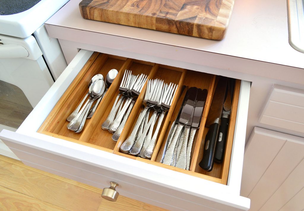 Florida Kitchen Organization Flatware Drawer