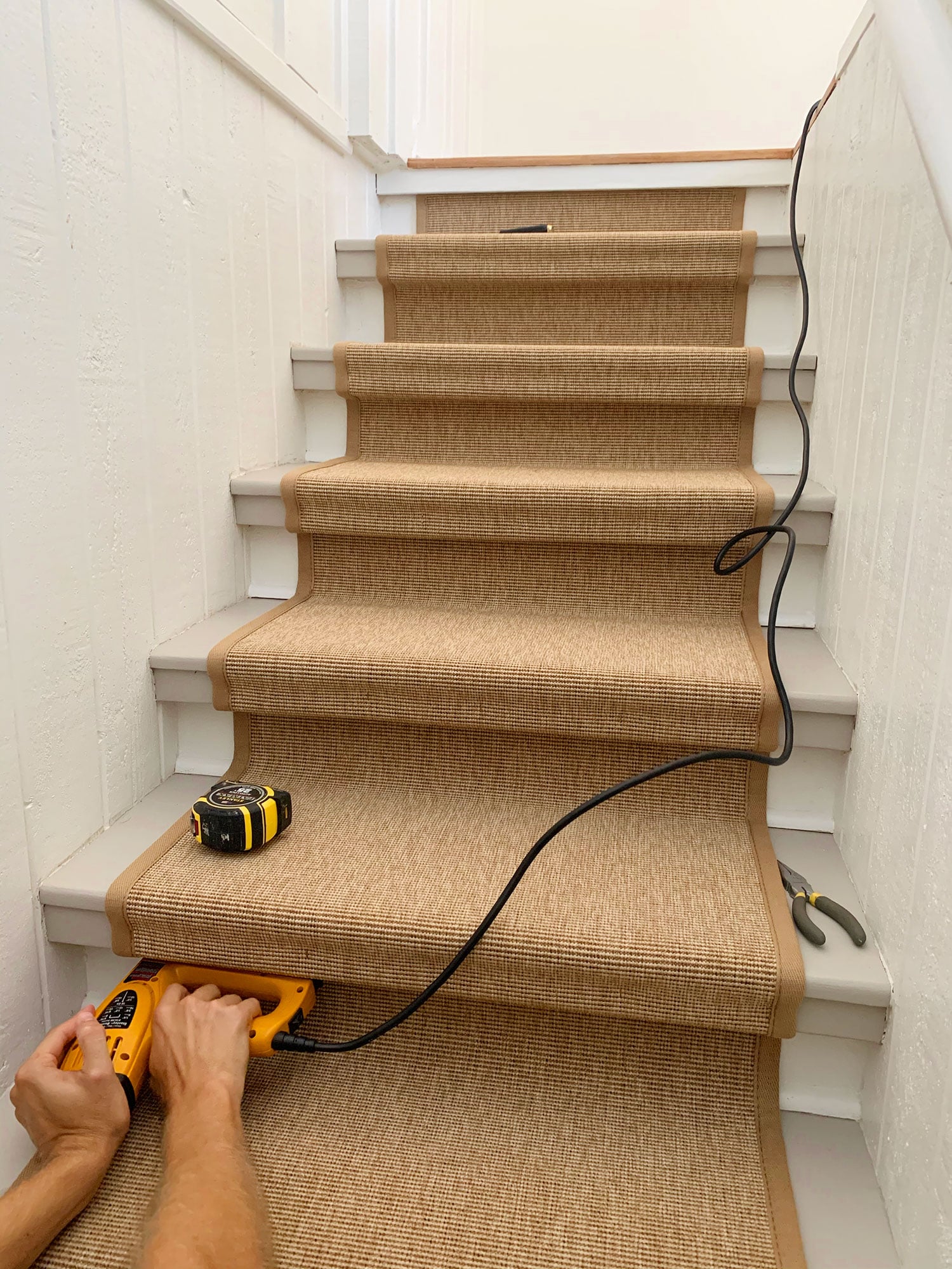 Adding A Sisal Stair Runner | Young House Love