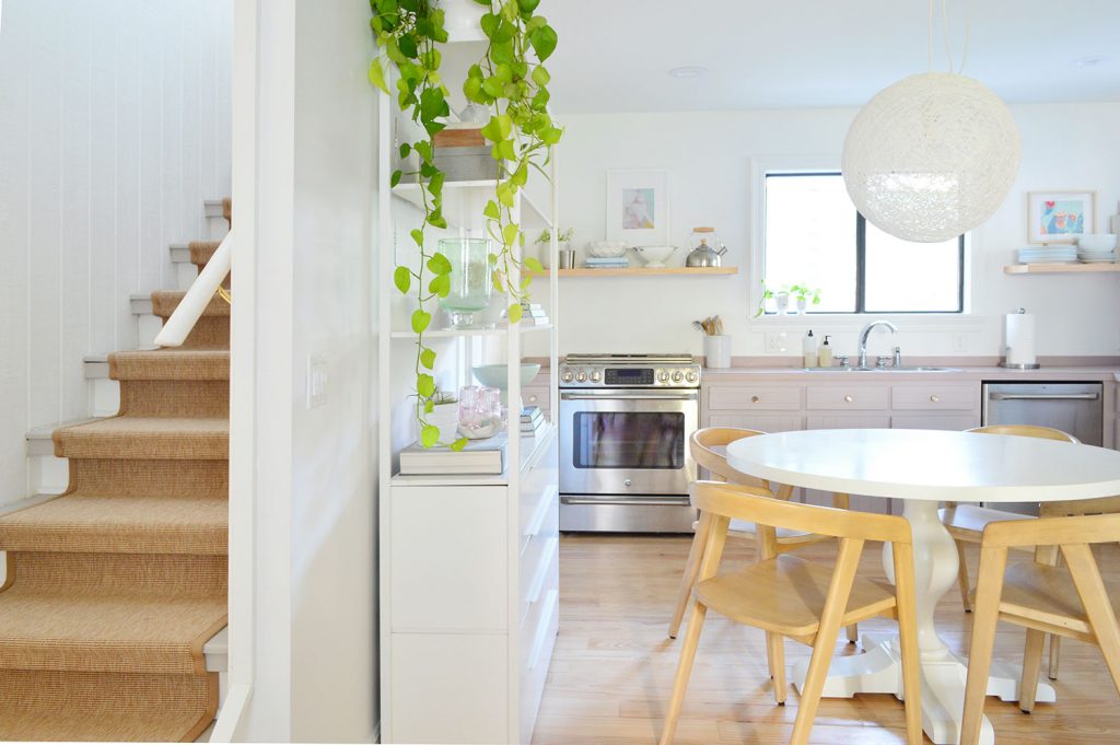 Kitchen Stairs Horizontal Wide Shot