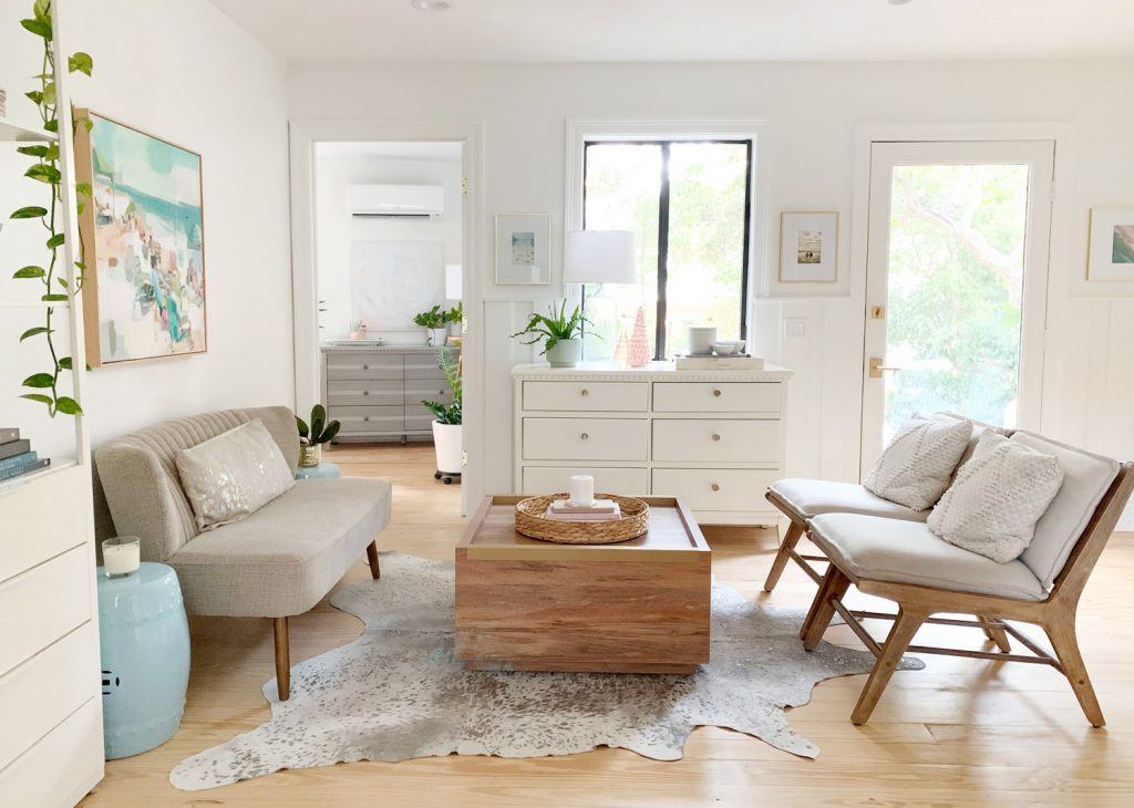 Wide Photo Of Kitchen Sitting Area Horizontal