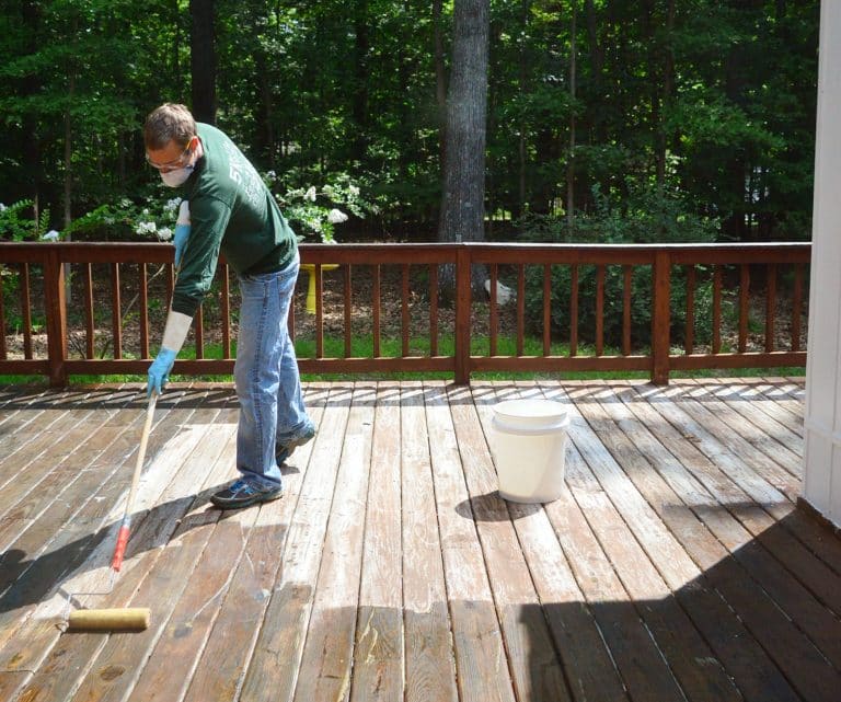 How To Strip A Deck For Stain Young House Love