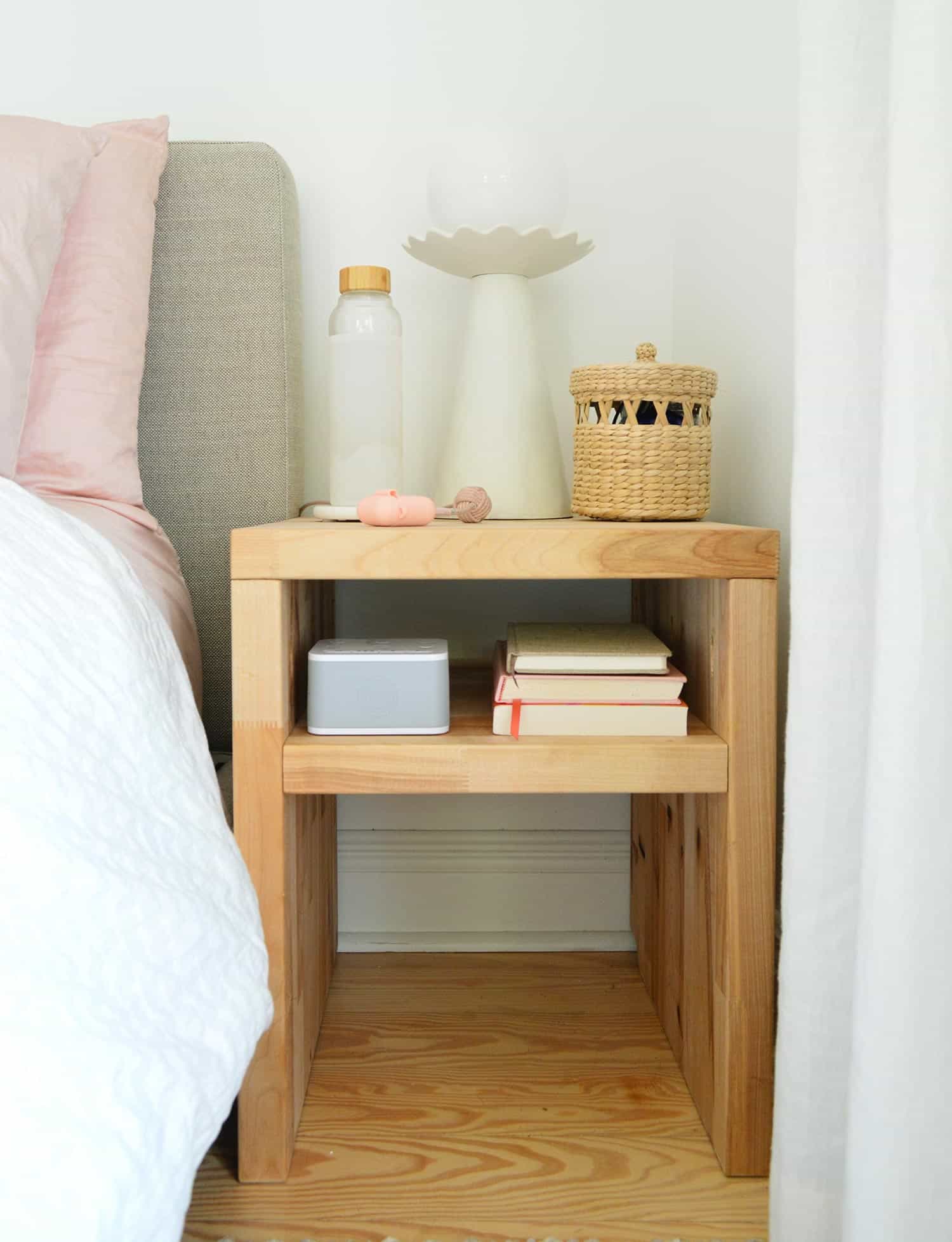 How To Build Easy DIY Nightstands Young House Love