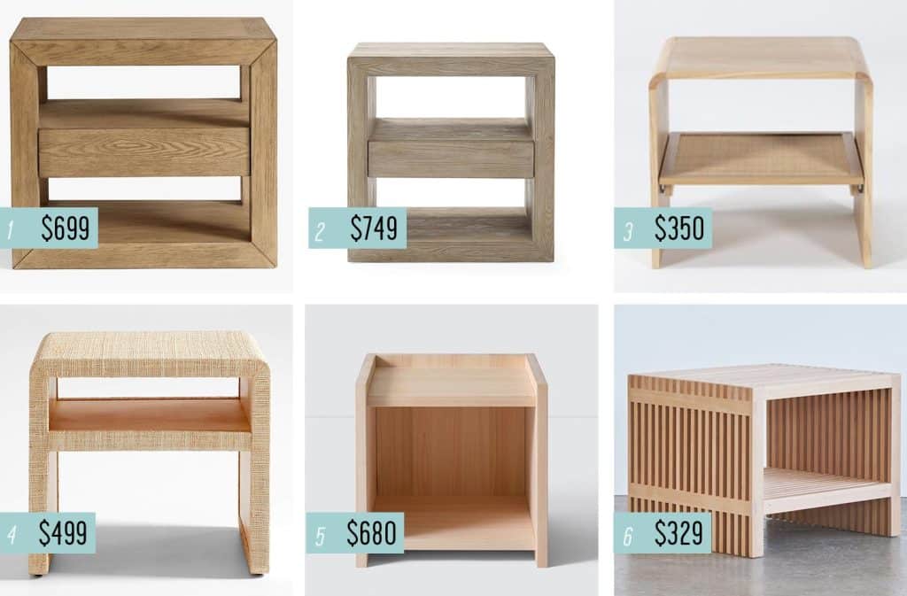 Modern Wood Nightstand Comparison Shopping