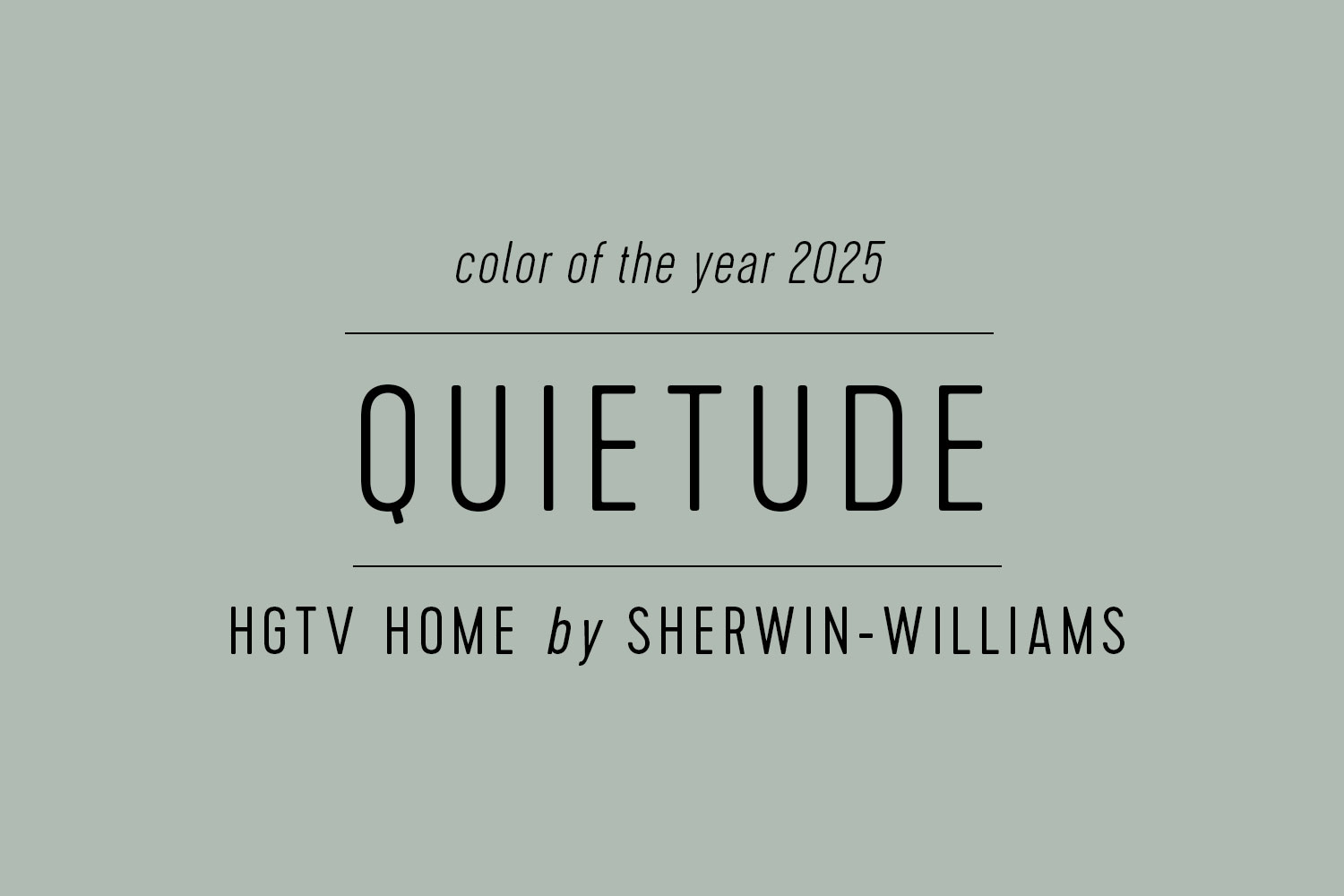Every 2025 Color Of The Year All In One Place Young House Love HGTV Home Color Of The Year 2025 Quietude