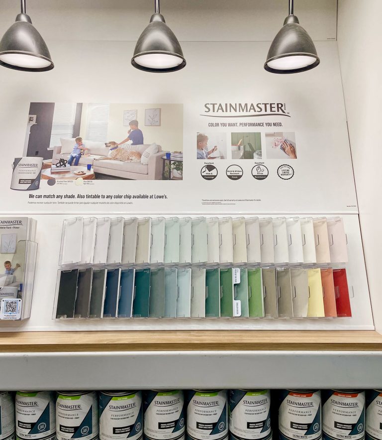 2025 Color Of The Year Everything We Know So Far Young House Love Stainmaster Paint Display 768x884