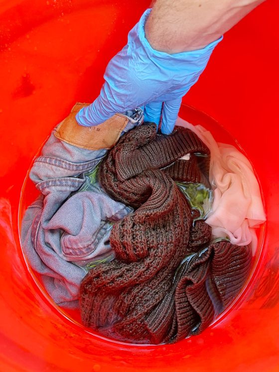 How To Dye Clothes | Young House Love