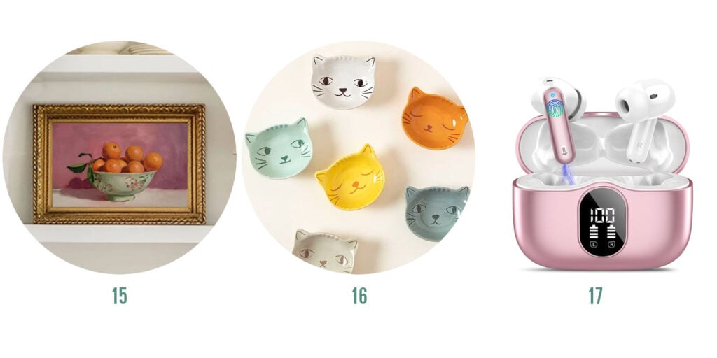 Items 15 to 17 on 2025 Holiday Gift Guide For Grow Ups