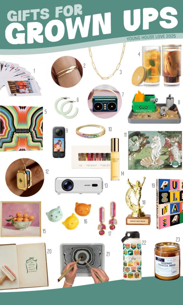 Holiday Gift Guide Mood Board Gift Ideas Men Women and Adults