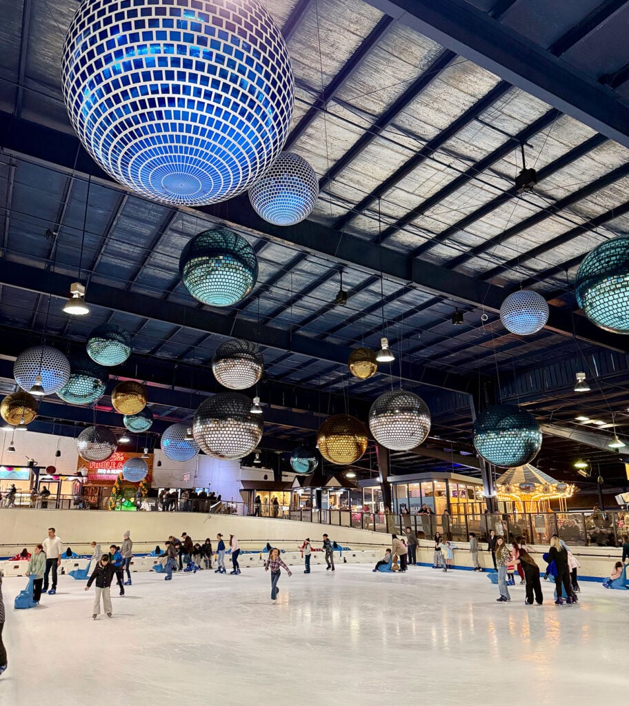 Ice Skating Rink at Ober Mountain in Gatlinburg TN