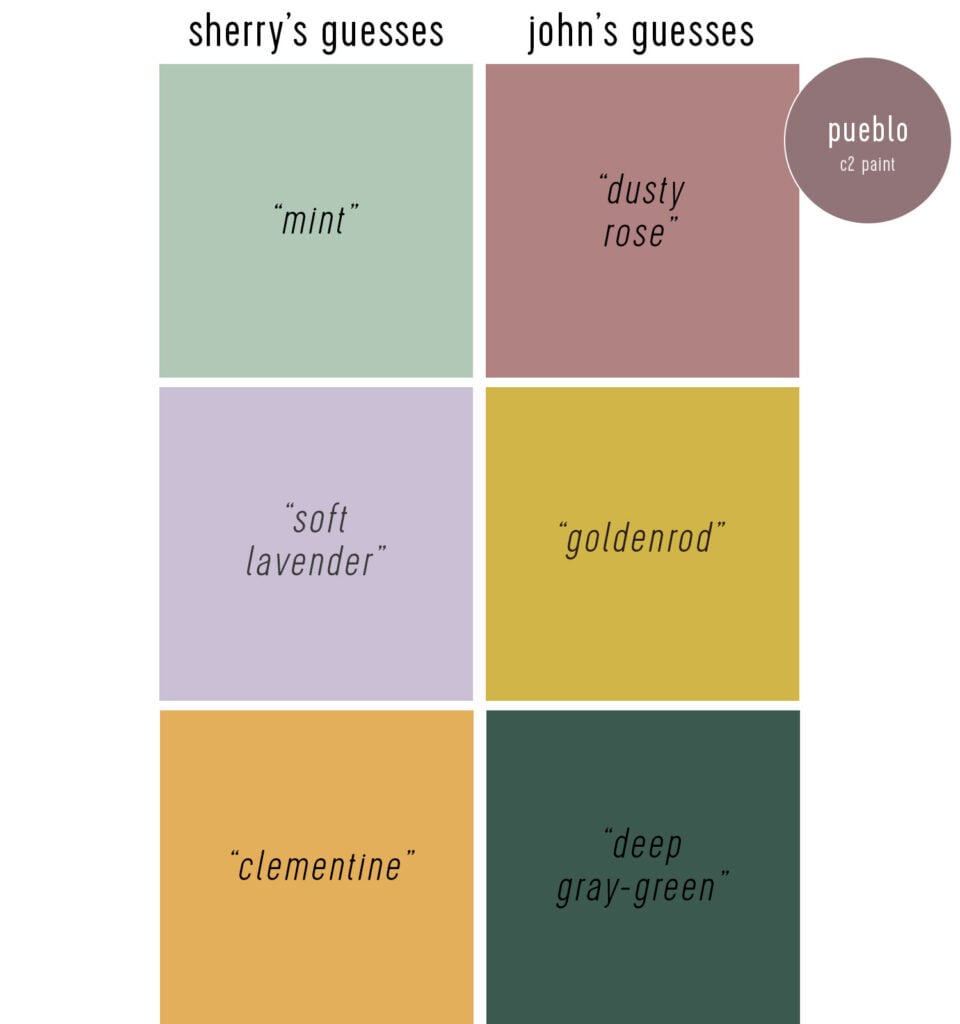 Sherry and John 2027 Color of the Year Guesses