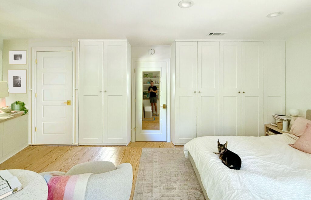Bedroom Rendering For Bathroom With Normal Door