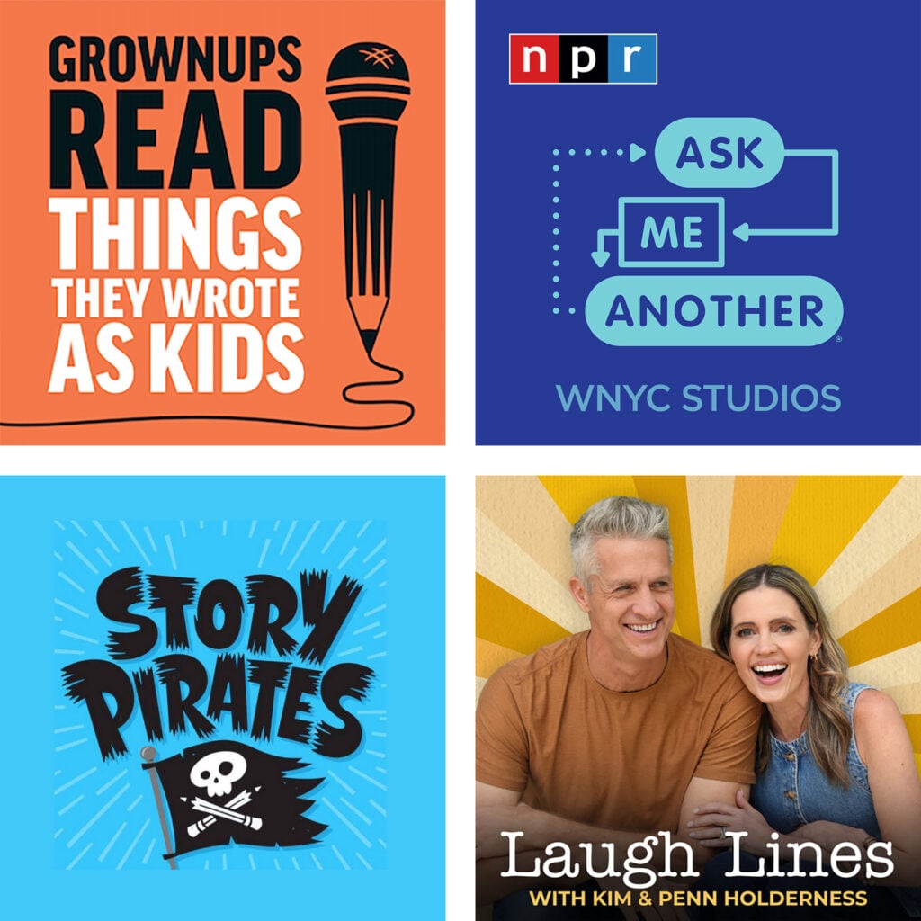 Favorite Comedy Podcasts Grown Ups Read Things They Wrote As Kids Ask me Another Story Pirates Laugh Lines